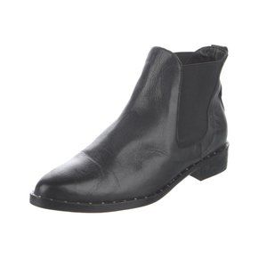 Freda Salvador Leather Studded Accent Chelsea Boots